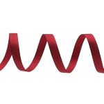 Лента декоративная ёлочка 15.0 мм / 20±1 метров, 54 т.малиновый