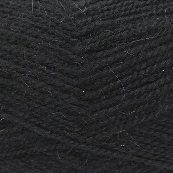 Пряжа Пехорка Великолепная / уп.10 мот. по 100 г, 300 м, 02-Черный