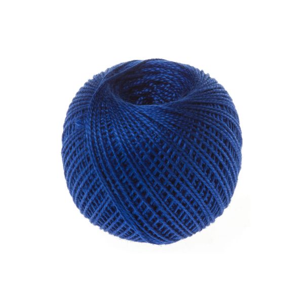 Пряжа ПНК им.Кирова Ирис / уп.20 мот. по 25 г, 150 м, 2411 синий