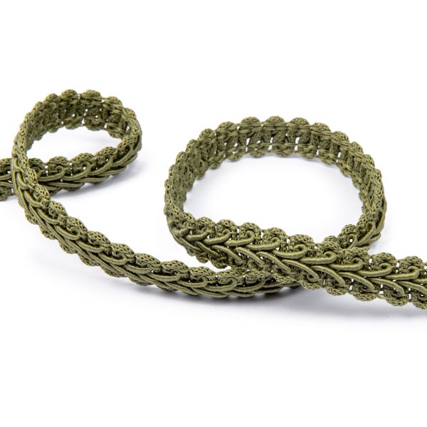 Тесьма декоративная Gamma Булет GBL-15 13 мм, 33 м,±0.5 м, 130 хаки