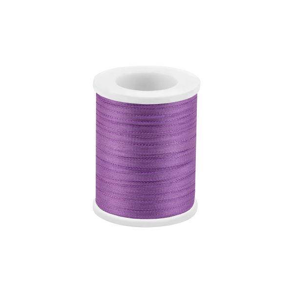 Лента (тесьма) шелковая 2.0 мм / 45.5±0.5 метров, №132 светло-сиреневый, Gamma SR-2