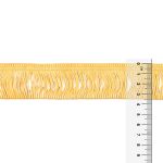Бахрома отделочная 35.0 мм / 25 метров, 123 св.золотистый, Gamma 110