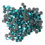 Стразы термоклеевые, 2,8 мм, ss10, 150 шт/упак (126 бирюзовый)