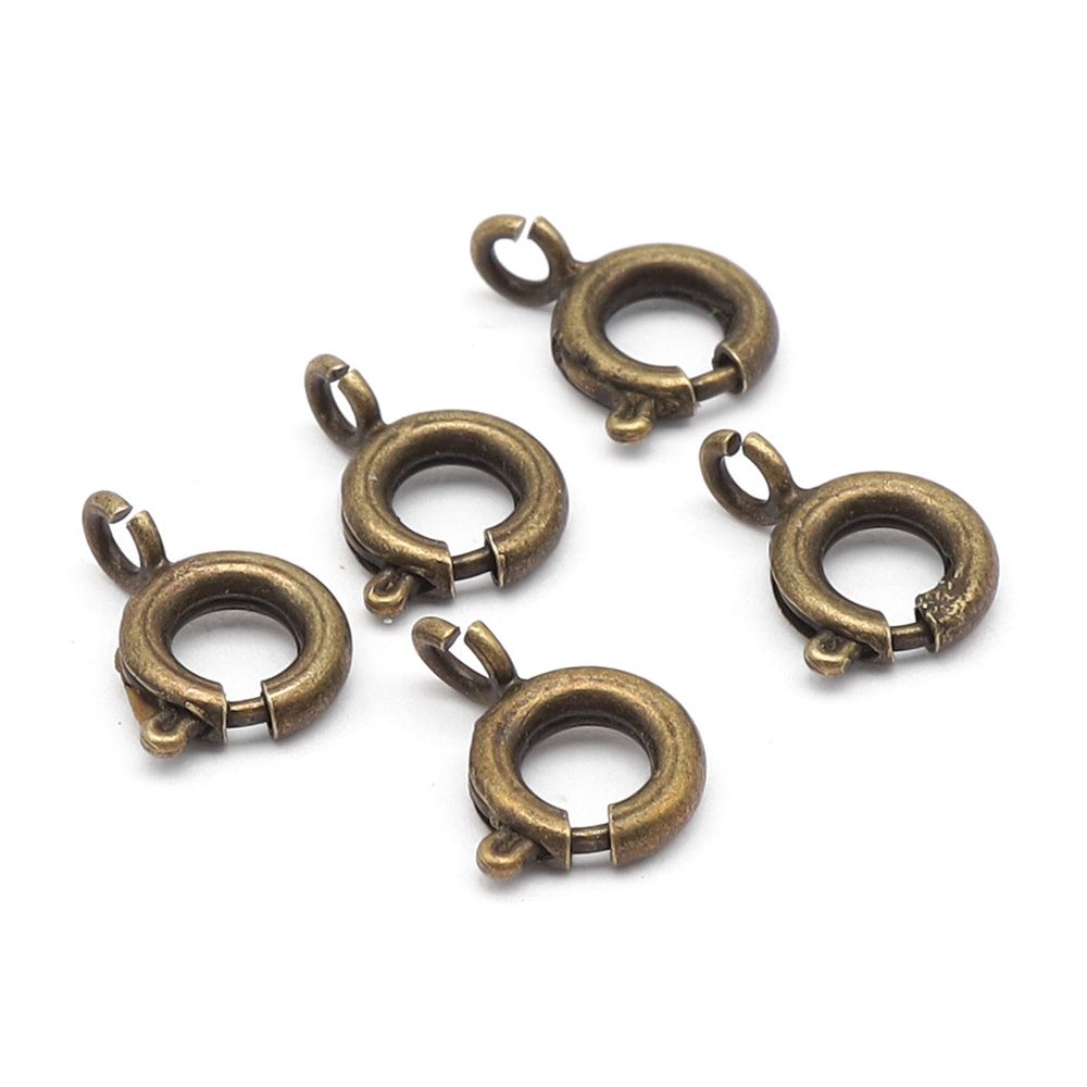 Замок для бус кольцо 6мм, 5 штук, Astra&Craft (Латунь), 4AR239