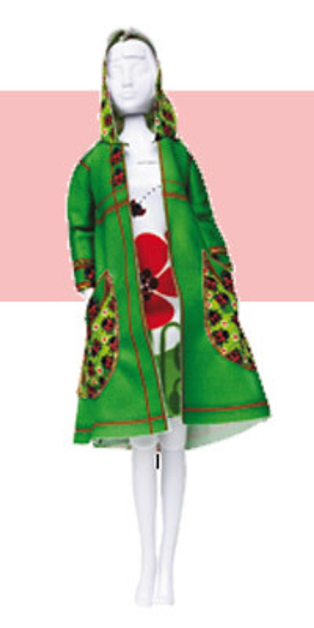 Одежда для кукол DressYourDoll, №4. Fanny Ladybug