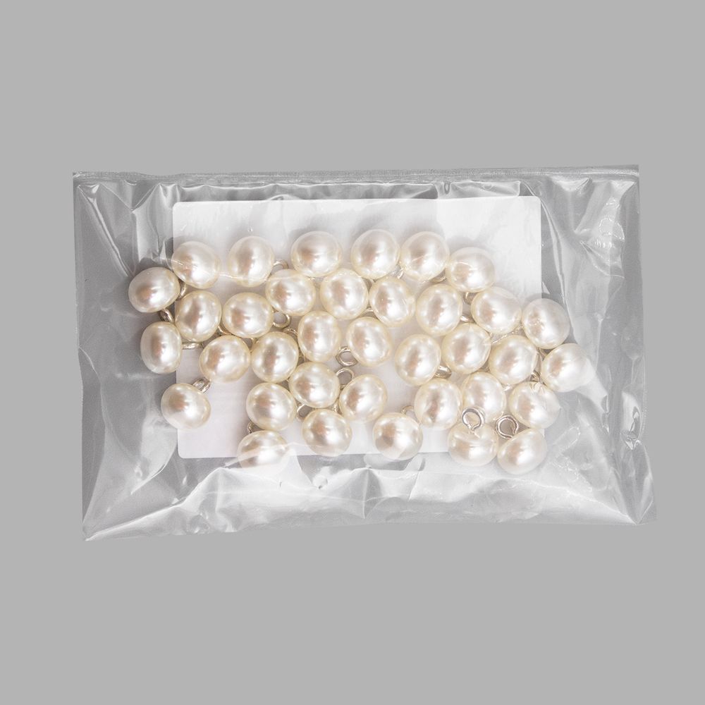 Пуговицы на ножке 8мм (Milk (молоко)), 36 шт