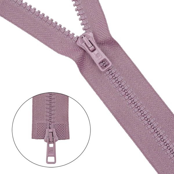 Молния трактор Arta Т6 (6 мм) 2 зам., разъем., 90 см, цв. 100 кремовый, уп.5 шт