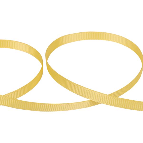 Лента репсовая нарезка 06.0 мм / 10 шт по 5.4 метра, 062 желто-зеленый, Gamma GR-06