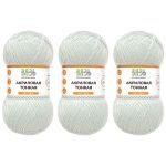 Пряжа Вязь Акриловая тонкая / уп.3 мот. по 100 г, 360 м, 510 голубой