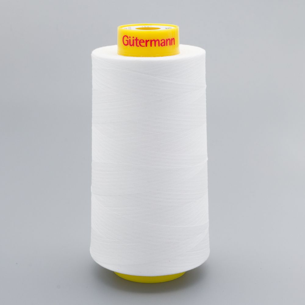 Нитка особо тонкая Gutermann Mara №150 (150/2), 5000 м, 713961, цв. 111 айвори, 1 катушка