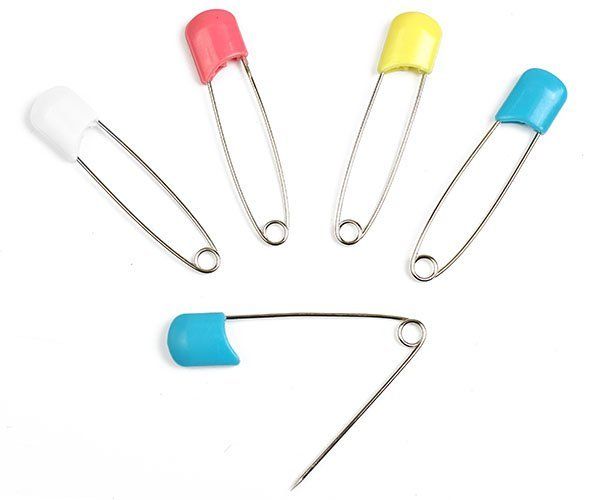 Булавки английские безопасные, р-р.57-58 мм, уп. 144 шт