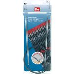 Спицы круговые ⌀4.0 мм, 80 см, 1 шт, серебристые, Prym 212144