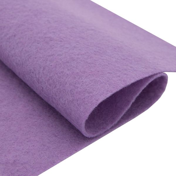 Фетр листовой мягкий 1.0 мм, 170гр, 20х30см, 10 шт/упак Astra&Craft (AF879/YF622 сиреневый/фиолетовый)