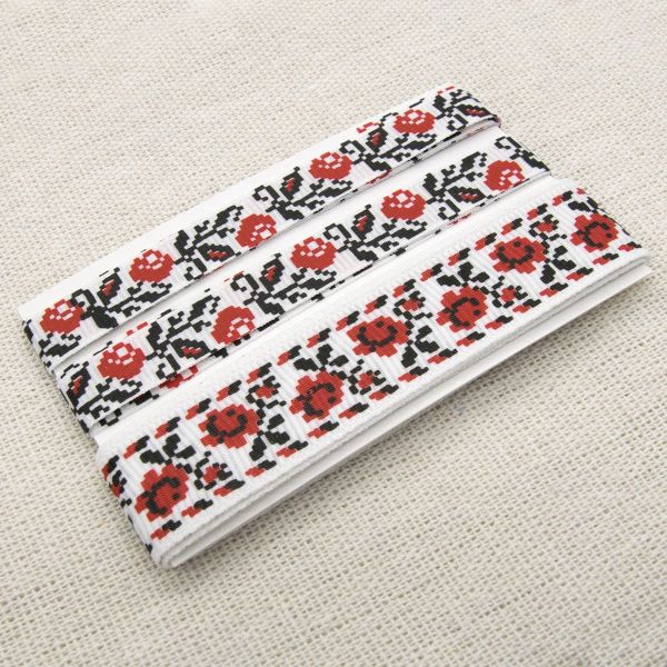 Ткань для рукоделия в наборе с лентой репс 50х50см+1,5м (24229/1017-1503) 29499