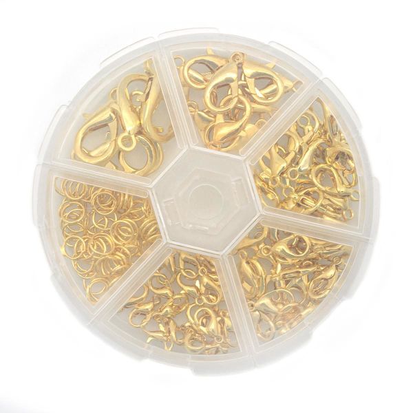 Набор фурнитуры для украшений, золото, Астра