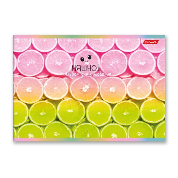 Альбом для рисования 100 г/м², A4 29х20.5 см, 40 л. на скобе, 5 шт, 000229 Пальчики оближешь, Светоч 40АЛСК4_1_3_9