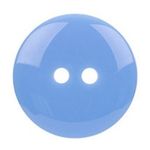 Пуговицы 2 прокола костюмные 23 мм, 12 шт, 168 голубой, Blitz DRN 0032