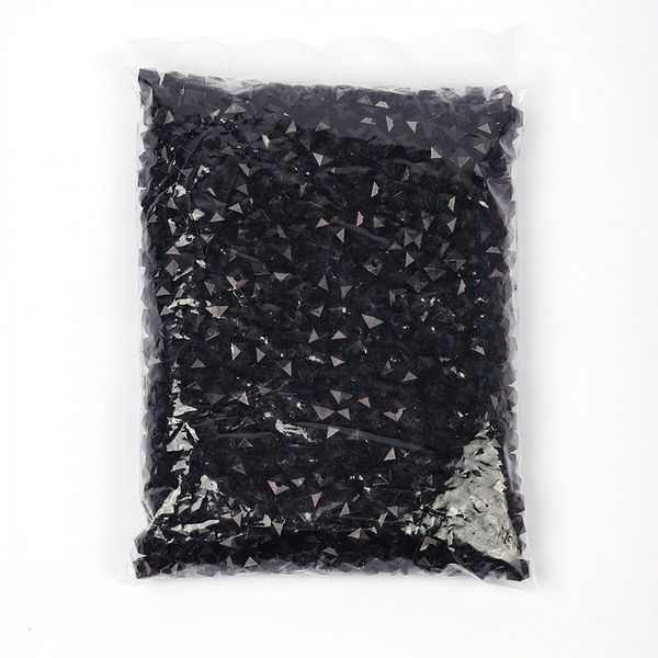 Бусины акриловые ⌀10 мм, 500 г, MG.3246-002, 002 черный