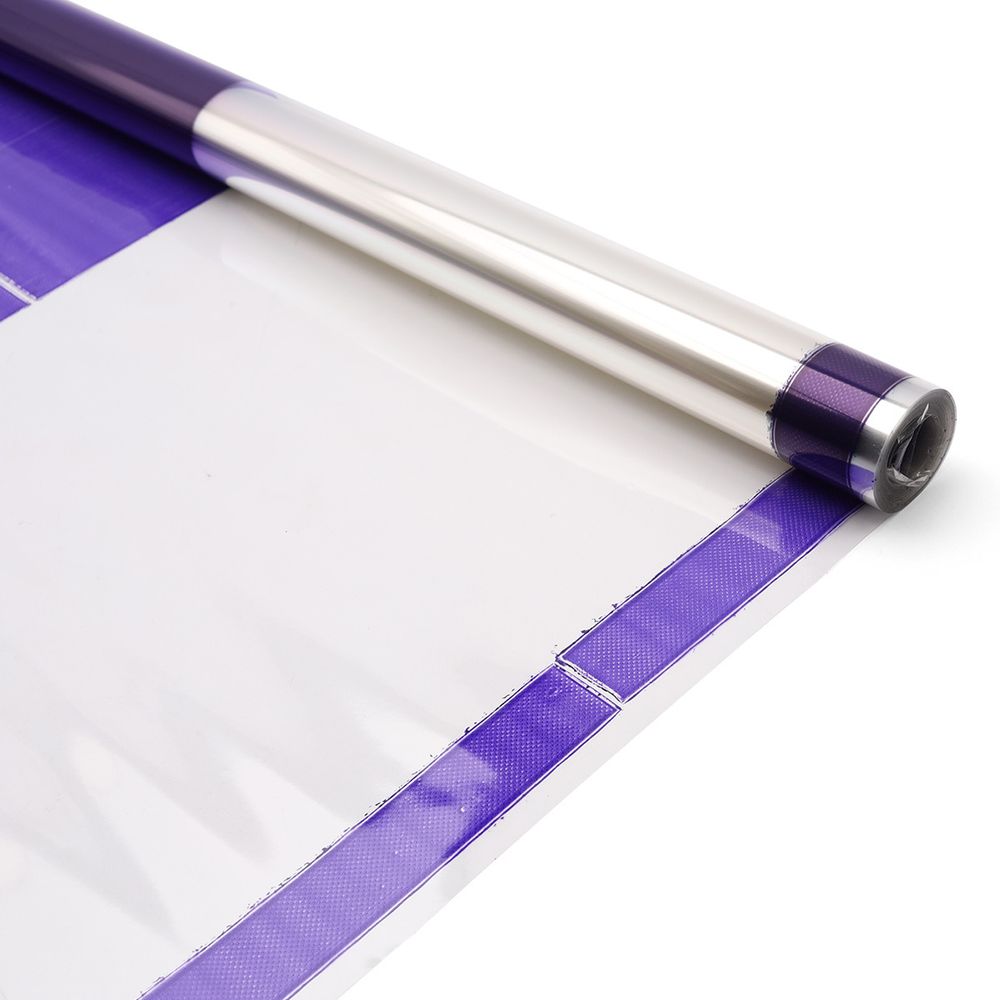 Пленка с окном, цв. фиолетовый, 70см / 9,14м ±5%, ПОП007