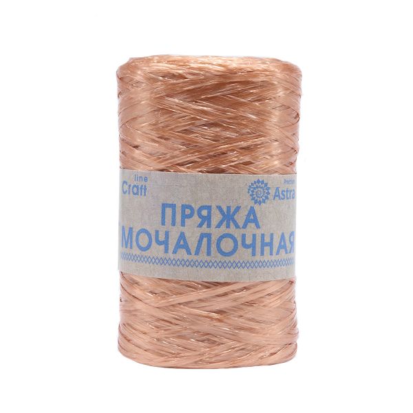 Пряжа Astra Premium (Астра Премиум) Мочалочная / уп.10 мот. по 50 г, 200 м, бронза