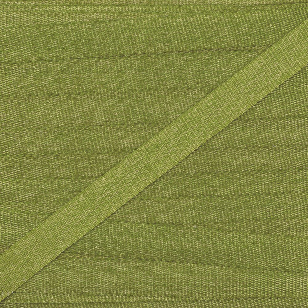 Лента (тесьма) шелковая 4.0 мм / 45.5±0.5 метров, №212 св.зеленый, Gamma SR-4