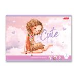 Альбом для рисования 100 г/м², A4 29х20.5 см, 8 л. на скобе, 20 шт, Милые друзья 000684, Светоч 8АЛСК4_1_3_9