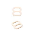 Рамки-регуляторы для бюстгальтера металл 6.0 мм, 50 шт, телесный