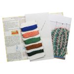 Набор для вышивания нитками Созвездие, Колючий шарик 5,5х8,5см