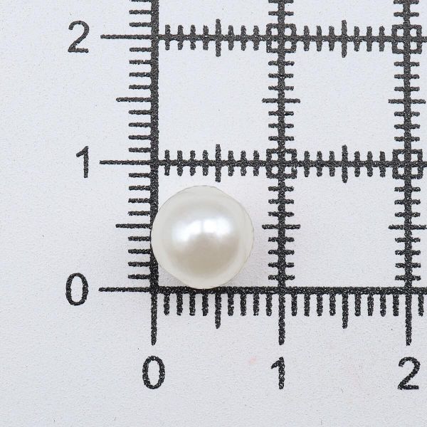 Бусины пластик (жемчуг) ⌀8 мм, 50 г, Astra&Craft (003 NL телесный)