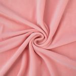 Микровелюр 312±5 г/м², 150х160±2 см, №166 розово-персиковый, Gamma MCVN