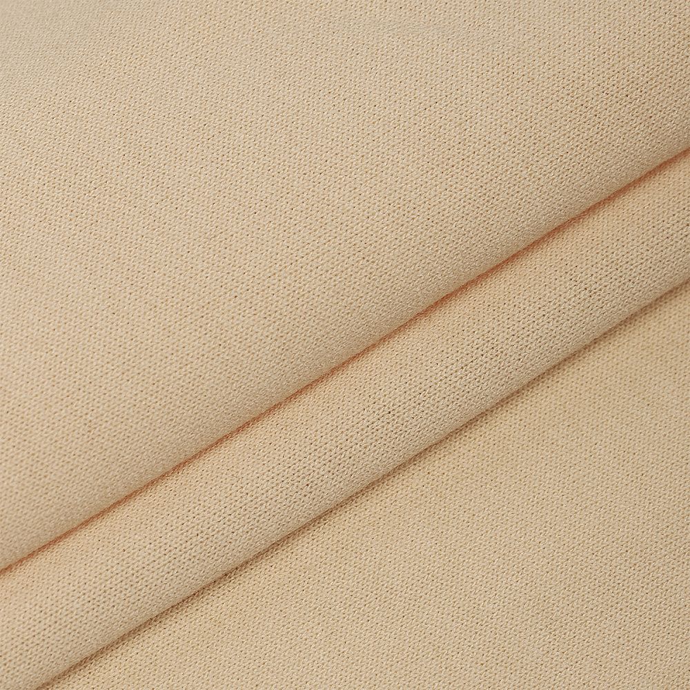 Футер 2-нитка петля поливискоза стрейч 220 г/м², 160 см / 3 метра, ФУТ2Х.TBY.ПЭ-ВИС.S805.3, цв.S805 айвори