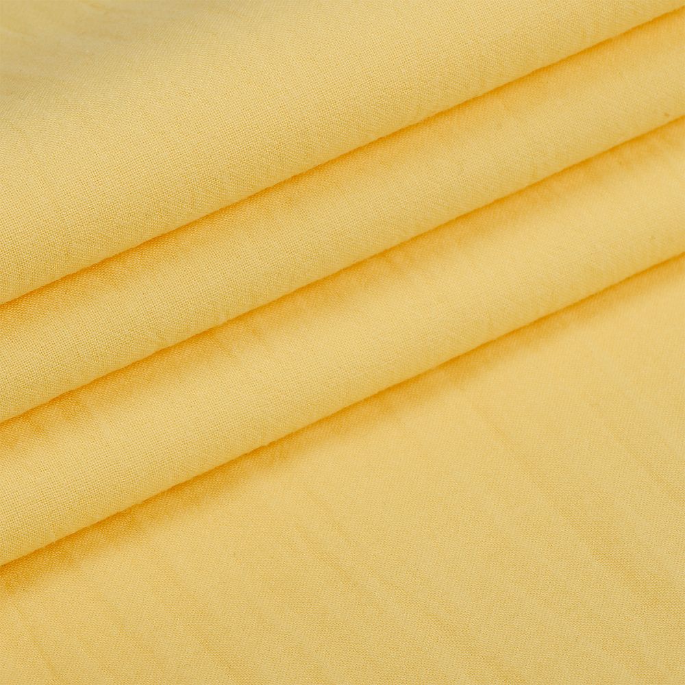 Хлопок крэш 90 г/м², 150 см / 5 метров, TBY.Caw.12.5, цв.желтый