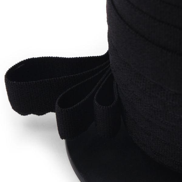 Резинка бельевая (отделочная) становая 15.0 мм / 50 метров, черный, (ML175.015/1)