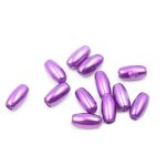 Бусины пластик (жемчуг) 3х6 мм, 15 г, Astra&Craft, сиреневый