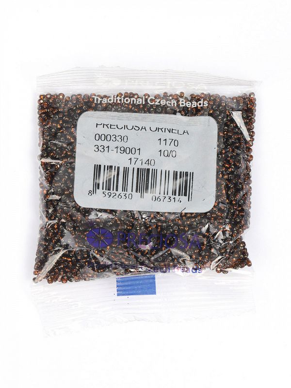 Бисер Preciosa 10/0 (2.3 мм), 50 г, TSL цв. 17140/331-19001