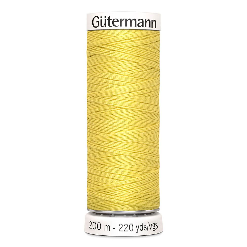 Нитки универсальные Gutermann Sew-all 100 (200 метров), 5 кат. | 580 грушево-желтый