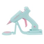 Клеевой пистолет для творчества аккумуляторный с подставкой 20Вт, для стержней ⌀7 мм