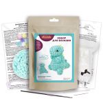 Набор для вязания игрушки Miadolla AMG-MN-0139, Динозаврик (велюр), 10 см