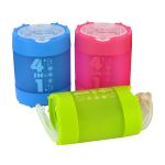 Точилка пластиковая 4в1 с 4-мя отверстиями 12 шт, 1028322, KUM, POP A7