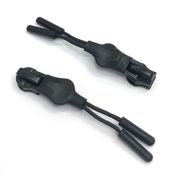 Слайдер (замок) для молнии спираль Т5 (5 мм), автомат, F39 цв.черный уп.100 шт, Mzip