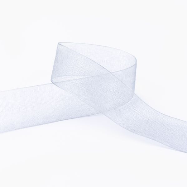 Лента капроновая (органза) 25.0 мм / 22.8±1 метра, 116 св.серый, Blitz OR-25