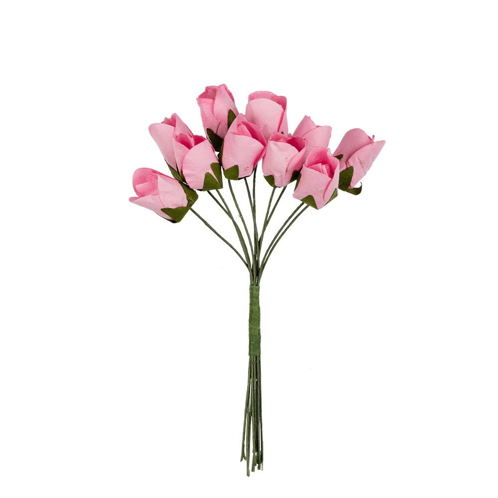 Цветы декоративные 6х10 шт, 13 Нежный тюльпан (розовый), Mr.Painter PFE-09
