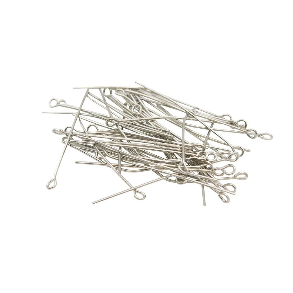 Штифт с петлей 40 мм, 50 шт/упак, Astra&Craft (Никель) 4AR261/262
