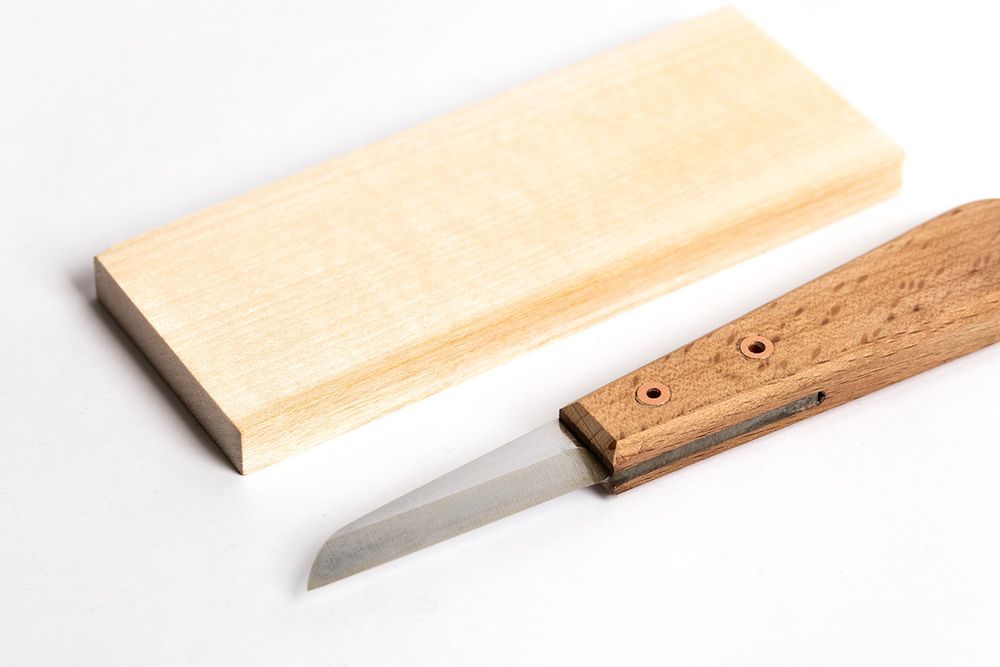 Нож для резьбы WT-002, 1 шт, 2, Промысел