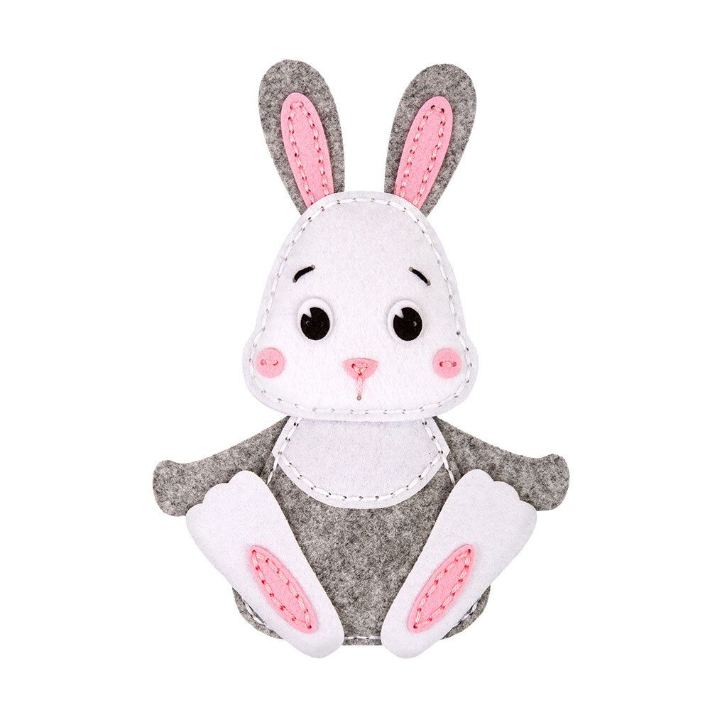 Набор для шитья игрушки Зайчонок 20 см, Miadolla KD-0258