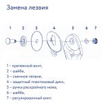 Нож раскройный Gamma DKP-060, d60 мм
