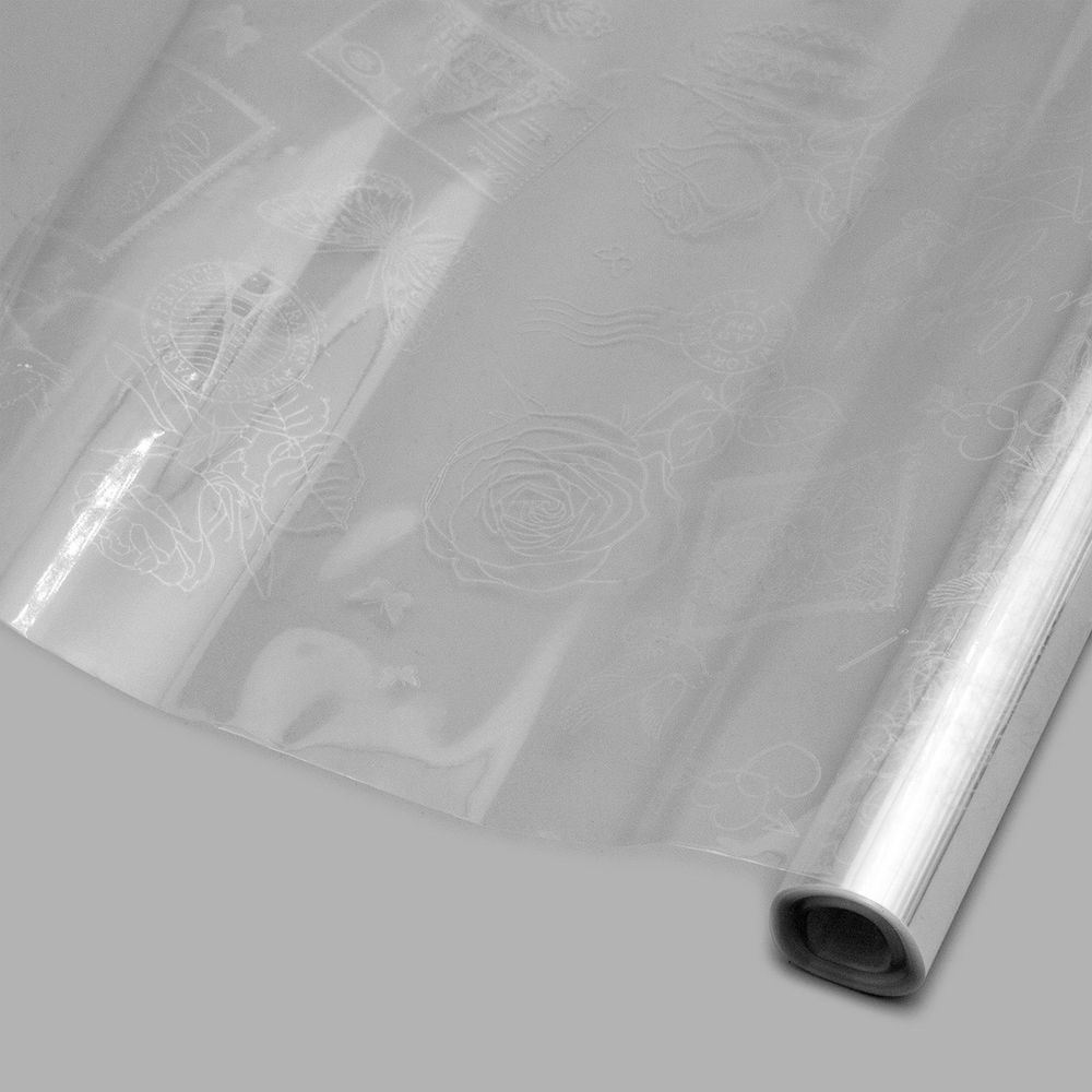 Пленка Марки светлое серебро, 70 см / 9.14±5% метра