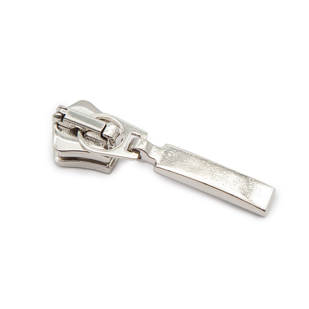 Слайдер (замок) для молнии трактор Arta Т6 (6 мм), никель -F, уп.10 шт, S090320, 10 шт