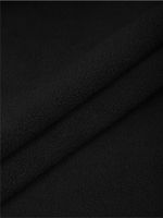 Флис 1-сторонний 130 г/м², 150 см / 10 метров, TBY-0085-322.130.10, цв.F322 черный