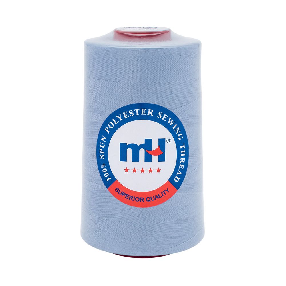 Нитки швейные Euron mH 40/2, 5000 ярд, 1327 небесно-голубой, 1 катушка